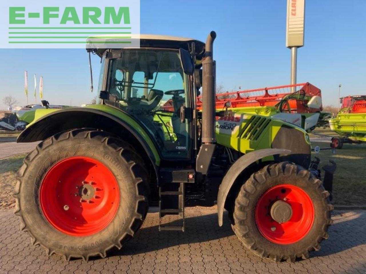 Farm tractor CLAAS arion 540 t3b: picture 4