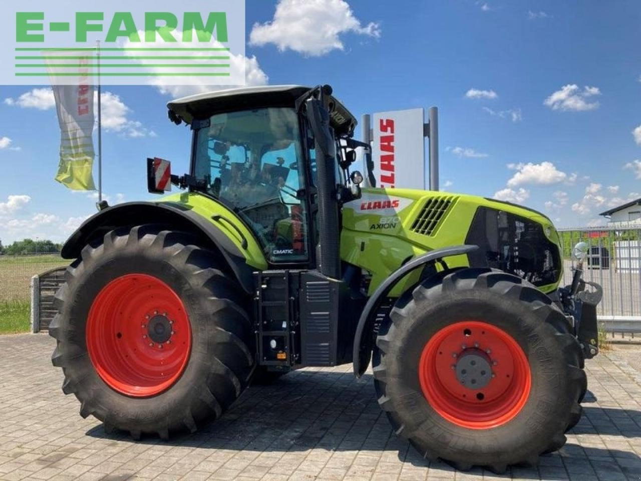 Farm tractor CLAAS axion 870 cmatic - stage v ce: picture 6
