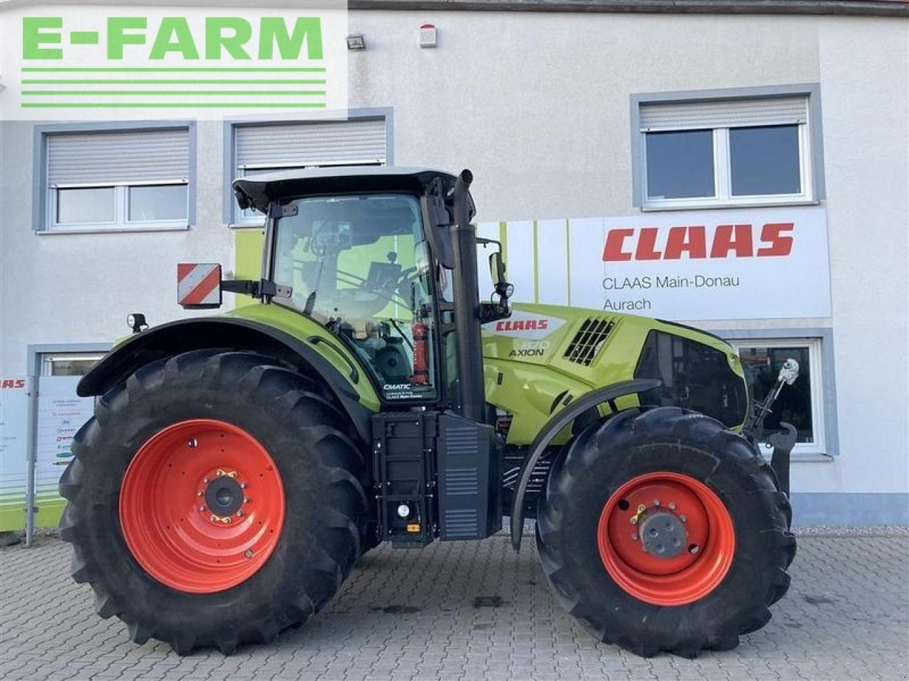 Farm tractor CLAAS axion 870 cmatic-stage v cebis: picture 12