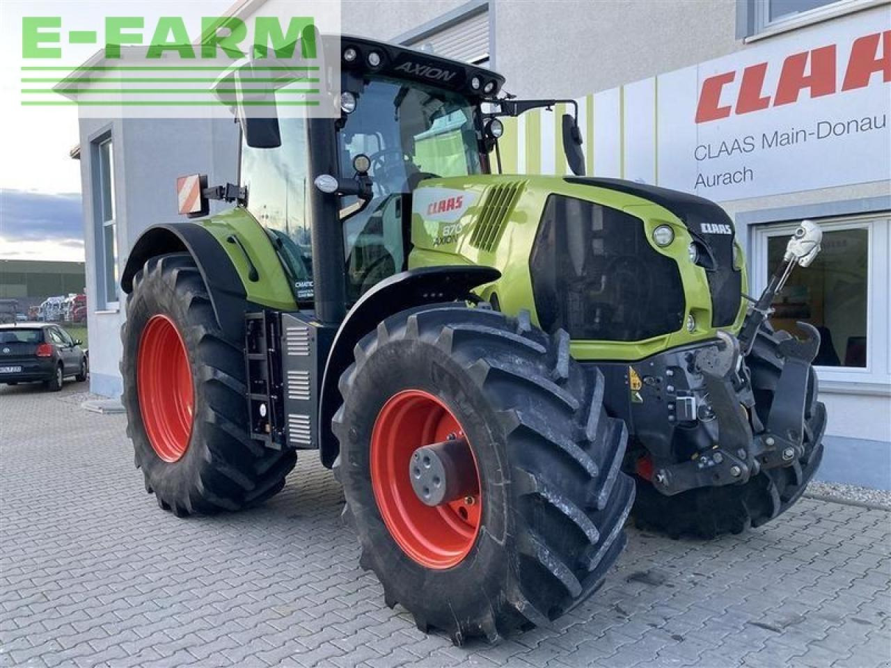 Farm tractor CLAAS axion 870 cmatic-stage v cebis: picture 9
