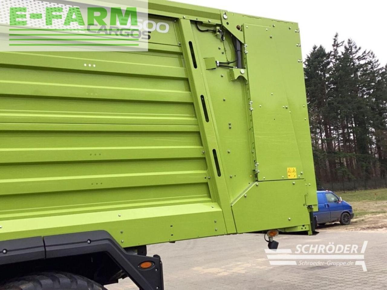 Farm tipping trailer/ Dumper CLAAS cargos 8500: picture 14