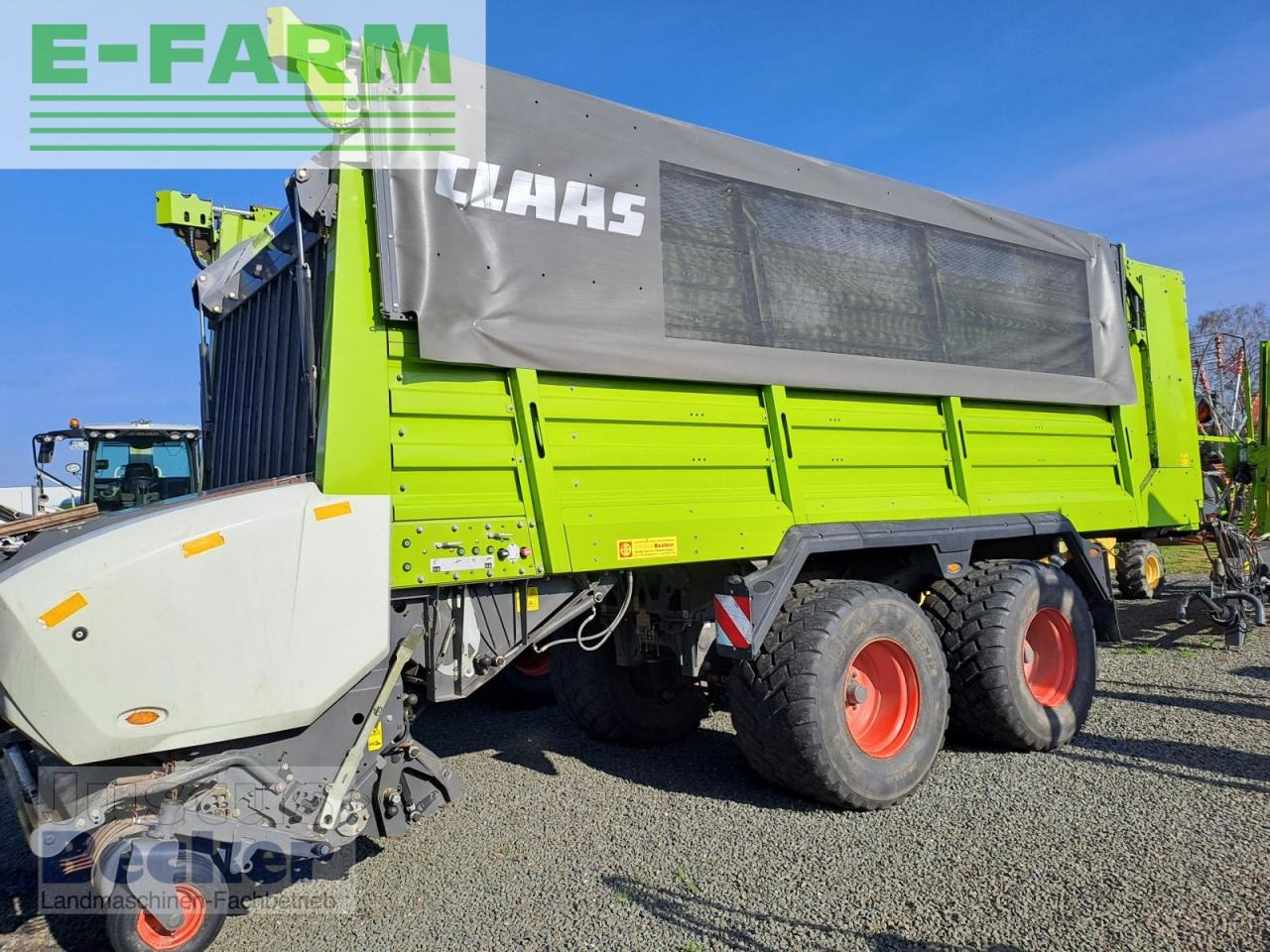 Self-loading wagon CLAAS cargos 8500 s: picture 2