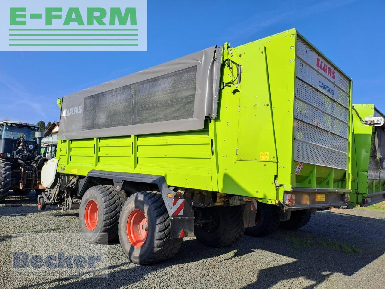 Self-loading wagon CLAAS cargos 8500 s: picture 3