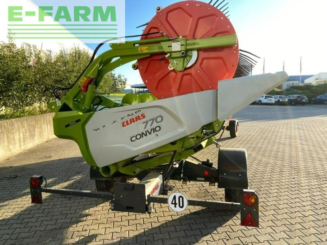 Grain header CLAAS convio flex 770, sojaschneidwerk, bj 2021: picture 3