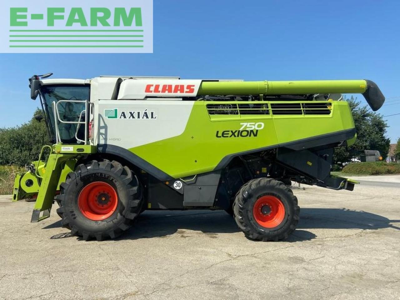 Combine harvester CLAAS lexion 750: picture 7