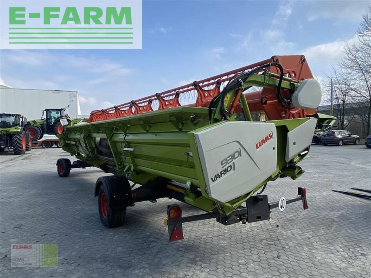 Farm tractor CLAAS lexion 750 v930+tw: picture 19