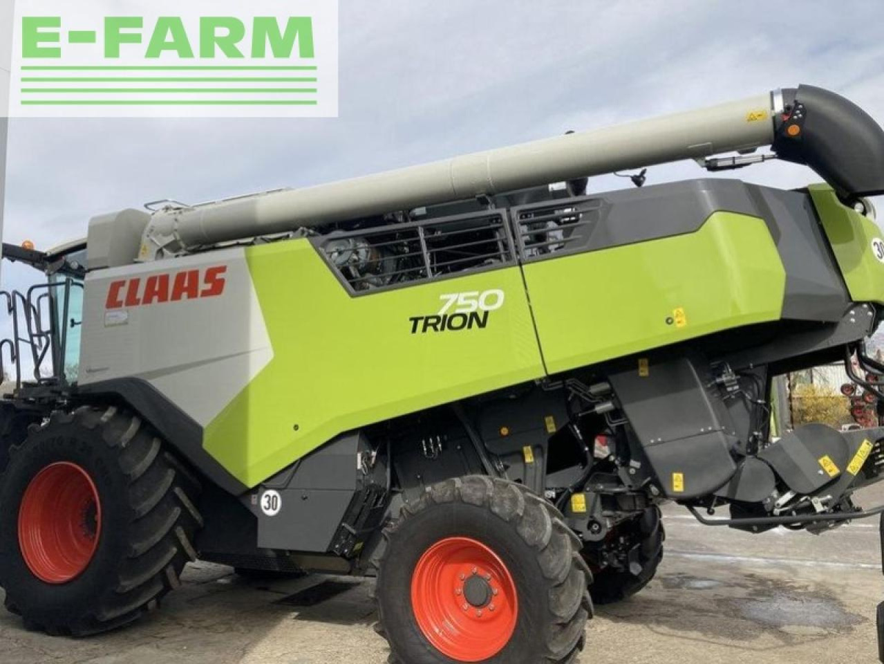 Combine harvester CLAAS trion 750: picture 3