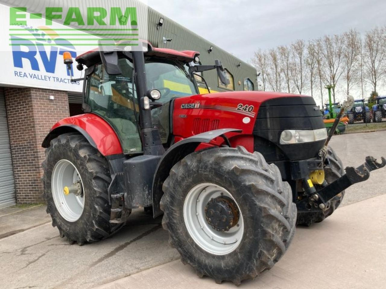 Farm tractor Case-IH 240 cvx: picture 6