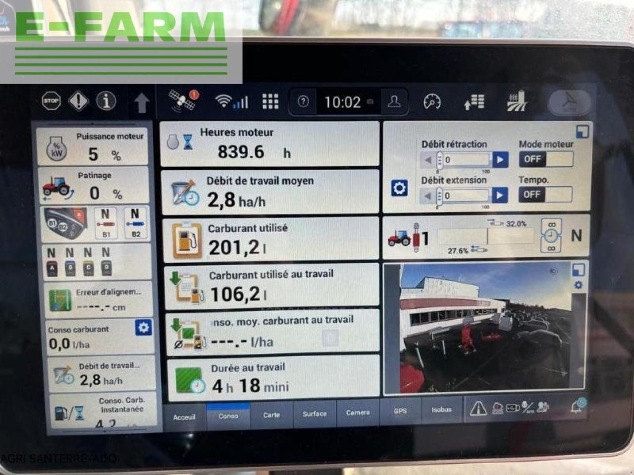 Farm tractor Case-IH optum 250 cvx: picture 4