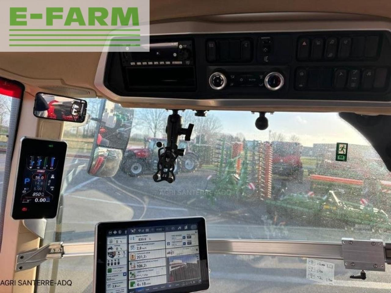 Farm tractor Case-IH optum 250 cvx: picture 8