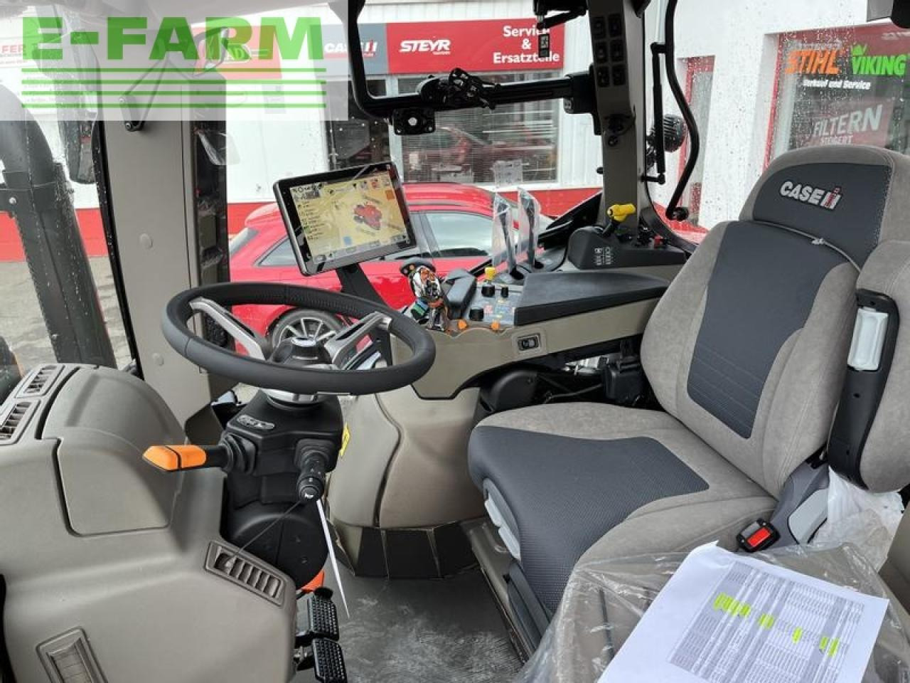 Farm tractor Case-IH vestrum 120 cvx: picture 3