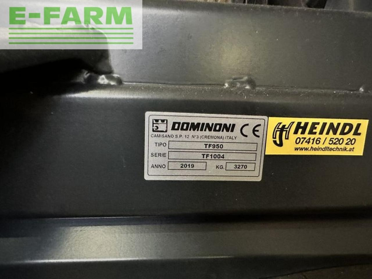Grain header Dominoni top flex 950: picture 2