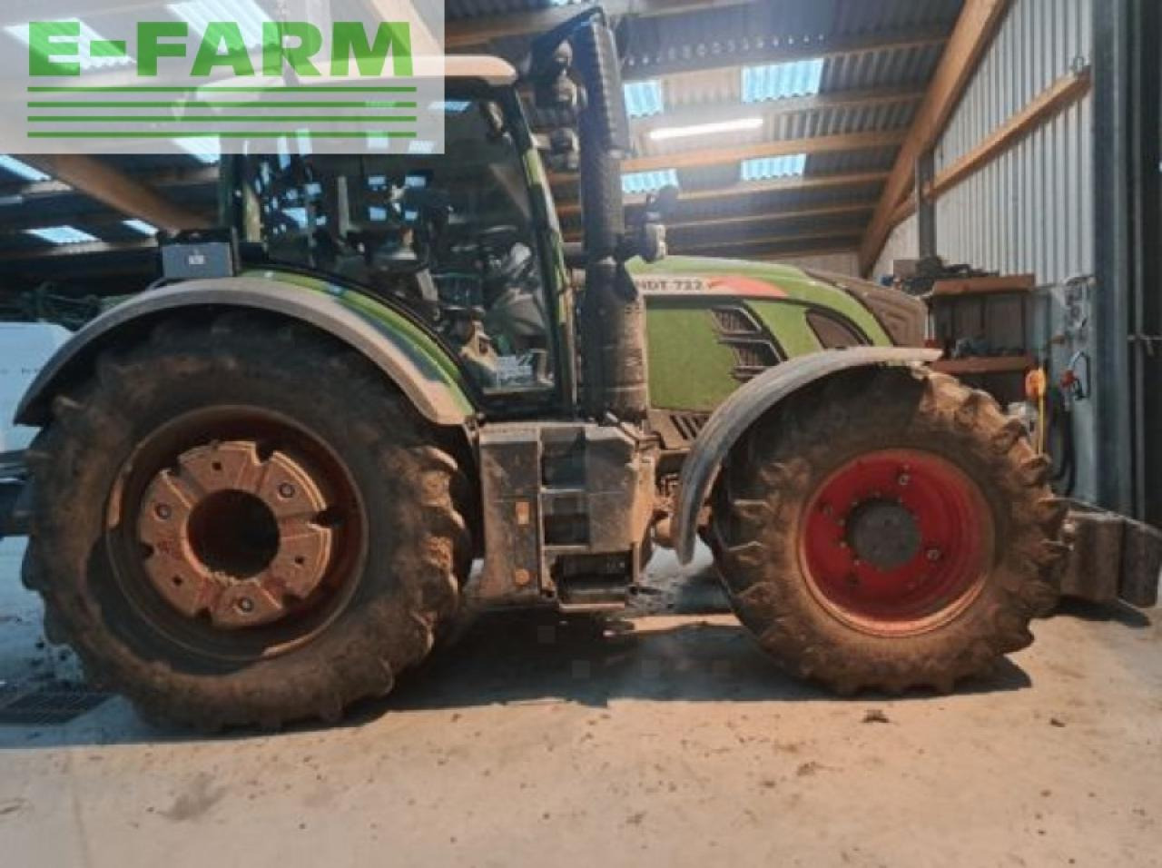Farm tractor Fendt 722 vario s4 profi plus: picture 2