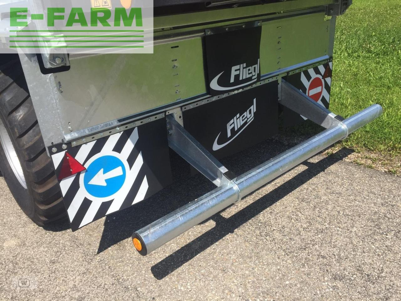 Farm tipping trailer/ Dumper Fliegl asw 261 fox: picture 11