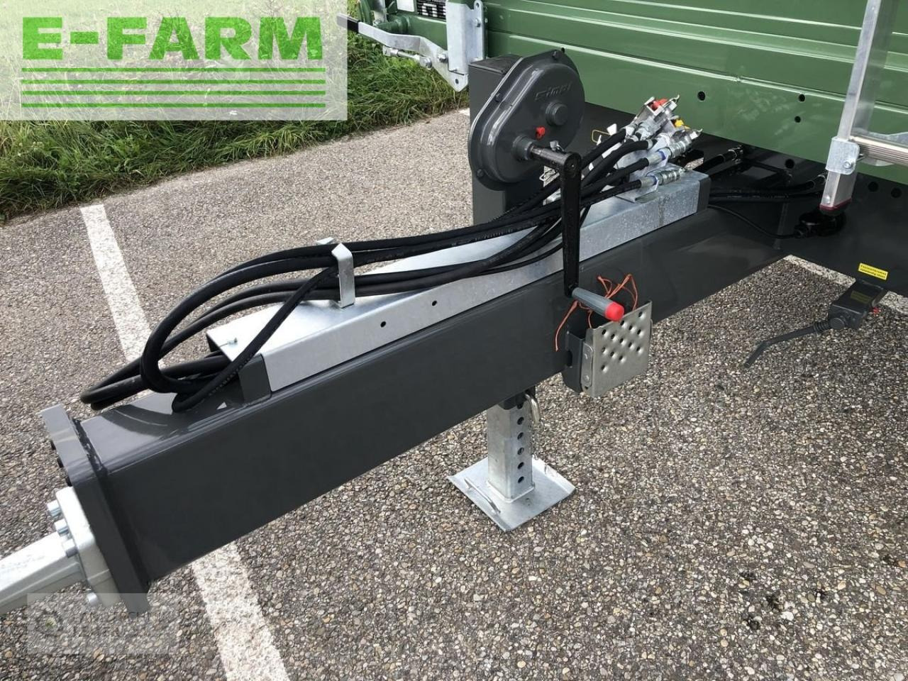 Farm tipping trailer/ Dumper Fuhrmann ff 15000, hydr. heckwand: picture 9