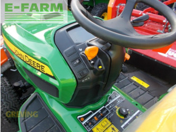 Farm tractor John Deere x948 kehrmaschine streuer: picture 4
