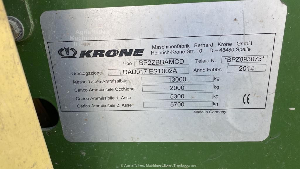 Square baler Krone 1290 HDP XC: picture 10