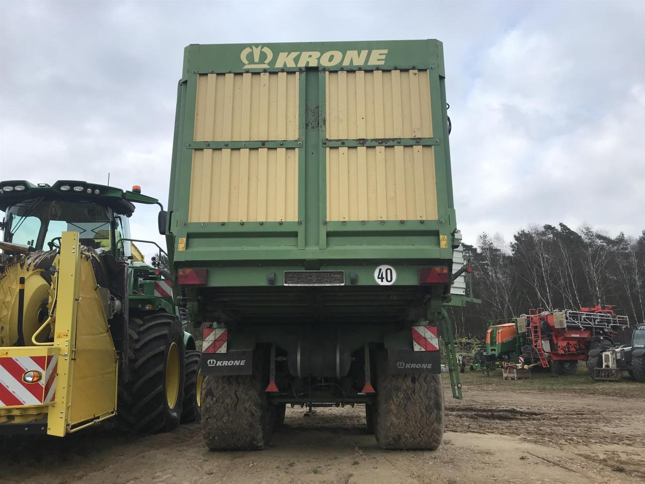 Self-loading wagon Krone ZX 450 GD: picture 7