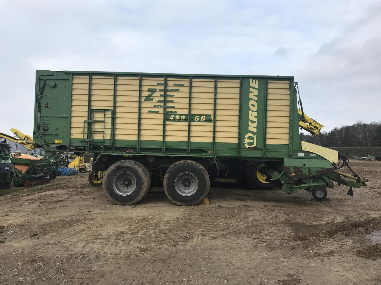 Self-loading wagon Krone ZX 450 GD: picture 9