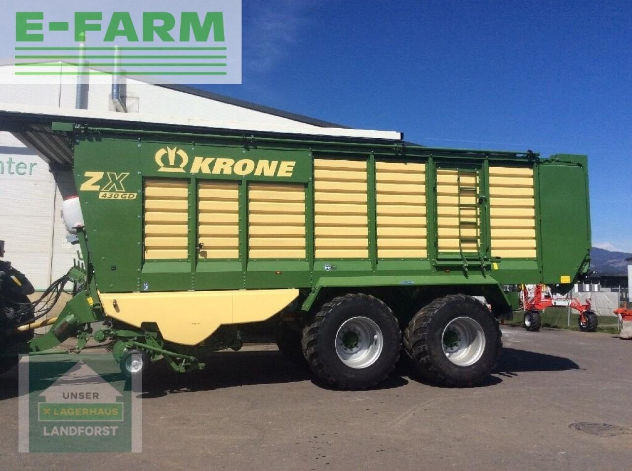 Self-loading wagon Krone zx 430 gd: picture 2