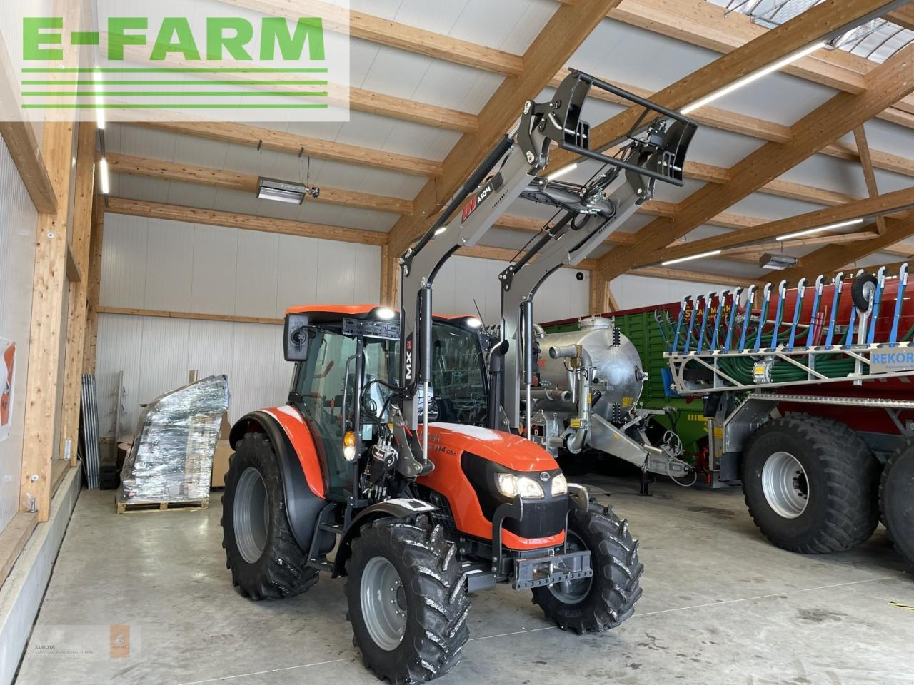 Farm tractor Kubota m4063 m4-063 m4vorführmaschine, frontlader: picture 6