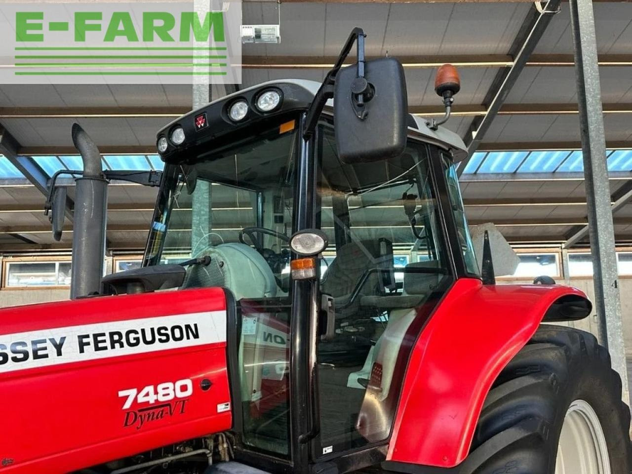Farm tractor Massey Ferguson 7480 dyna vt: picture 6