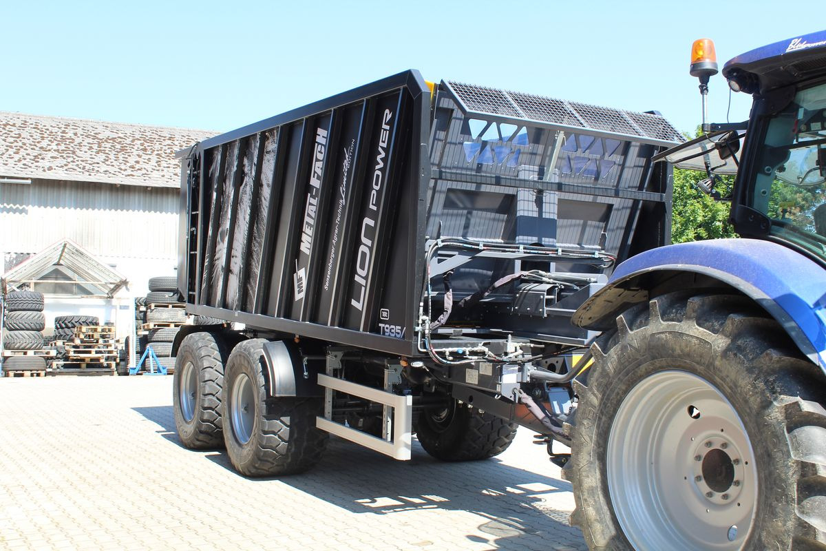 Farm tipping trailer/ Dumper Metal-Fach T-935/6-Black Lion Power: picture 8