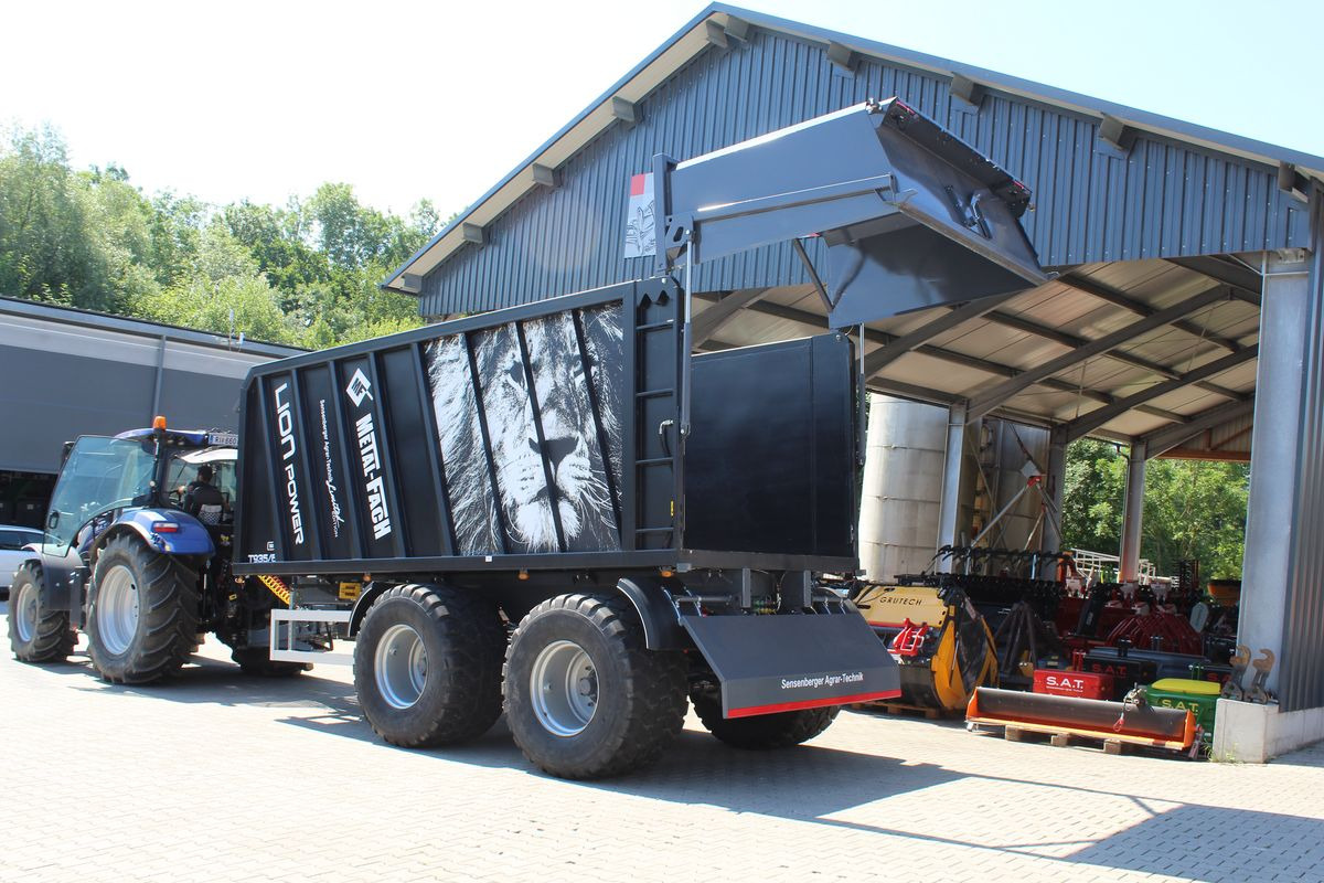 Farm tipping trailer/ Dumper Metal-Fach T-935/6-Black Lion Power: picture 12