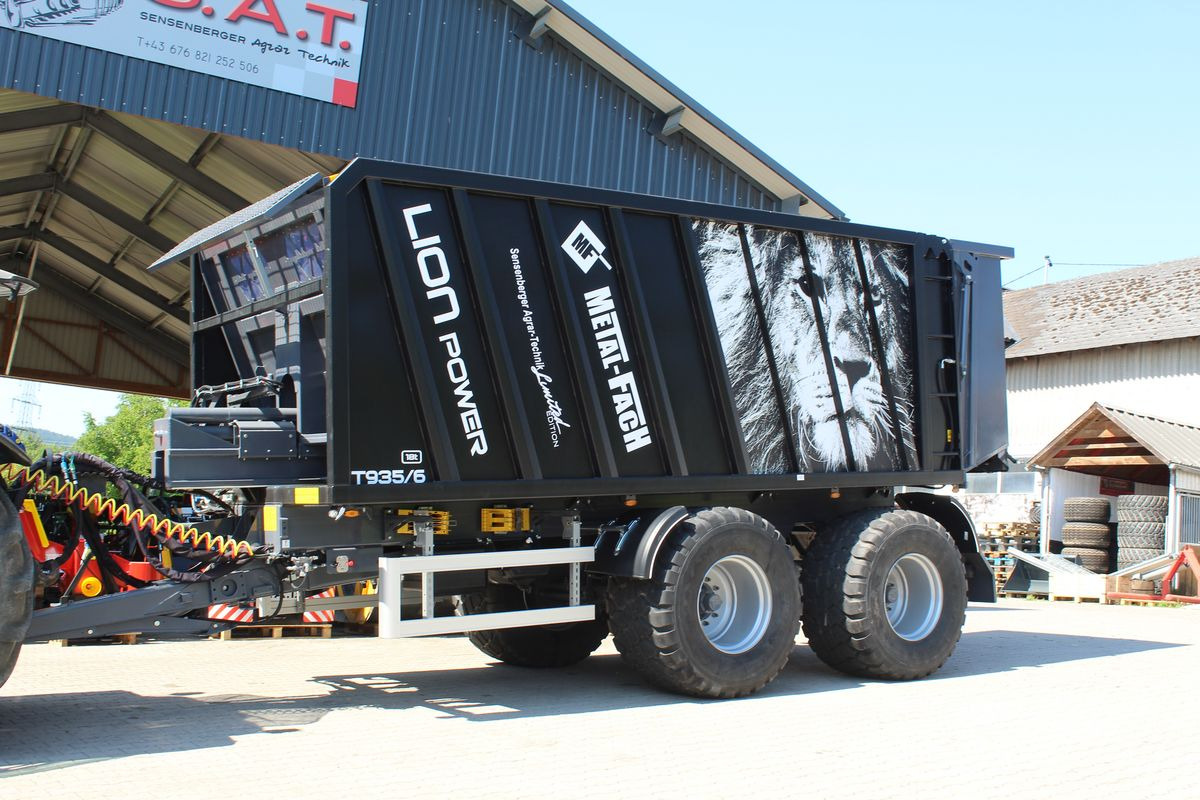Farm tipping trailer/ Dumper Metal-Fach T-935/6-Black Lion Power: picture 6
