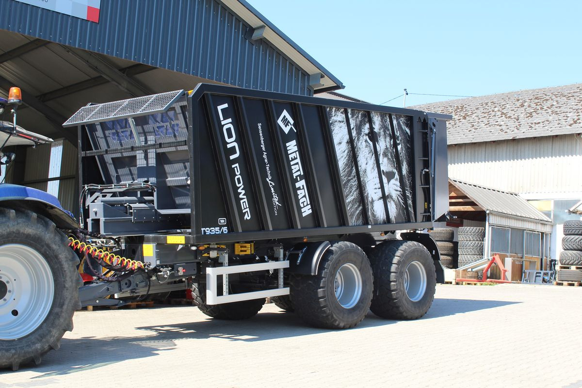 Farm tipping trailer/ Dumper Metal-Fach T-935/6-Black Lion Power: picture 2
