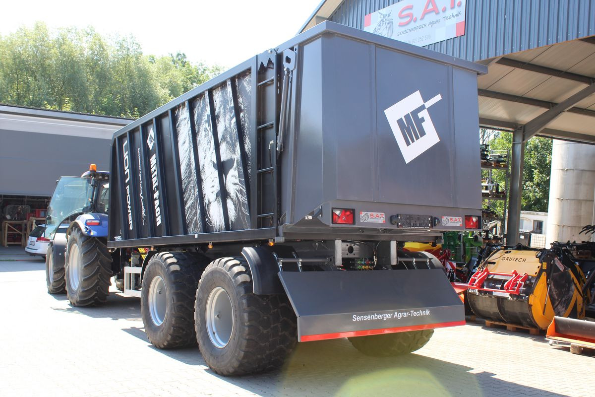 Farm tipping trailer/ Dumper Metal-Fach T-935/6-Black Lion Power: picture 20