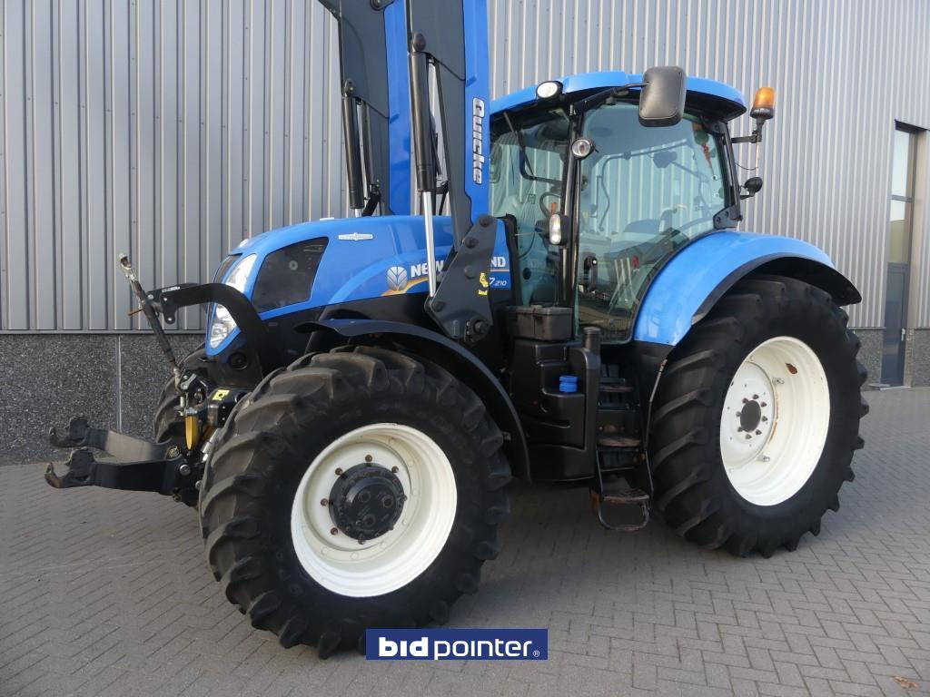 Farm tractor New Holland T7.210 W/Loader: picture 2