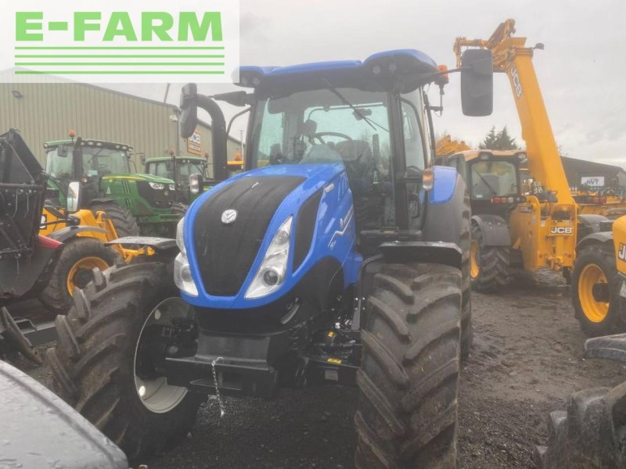 Farm tractor New Holland t5.120 dynamic command: picture 8