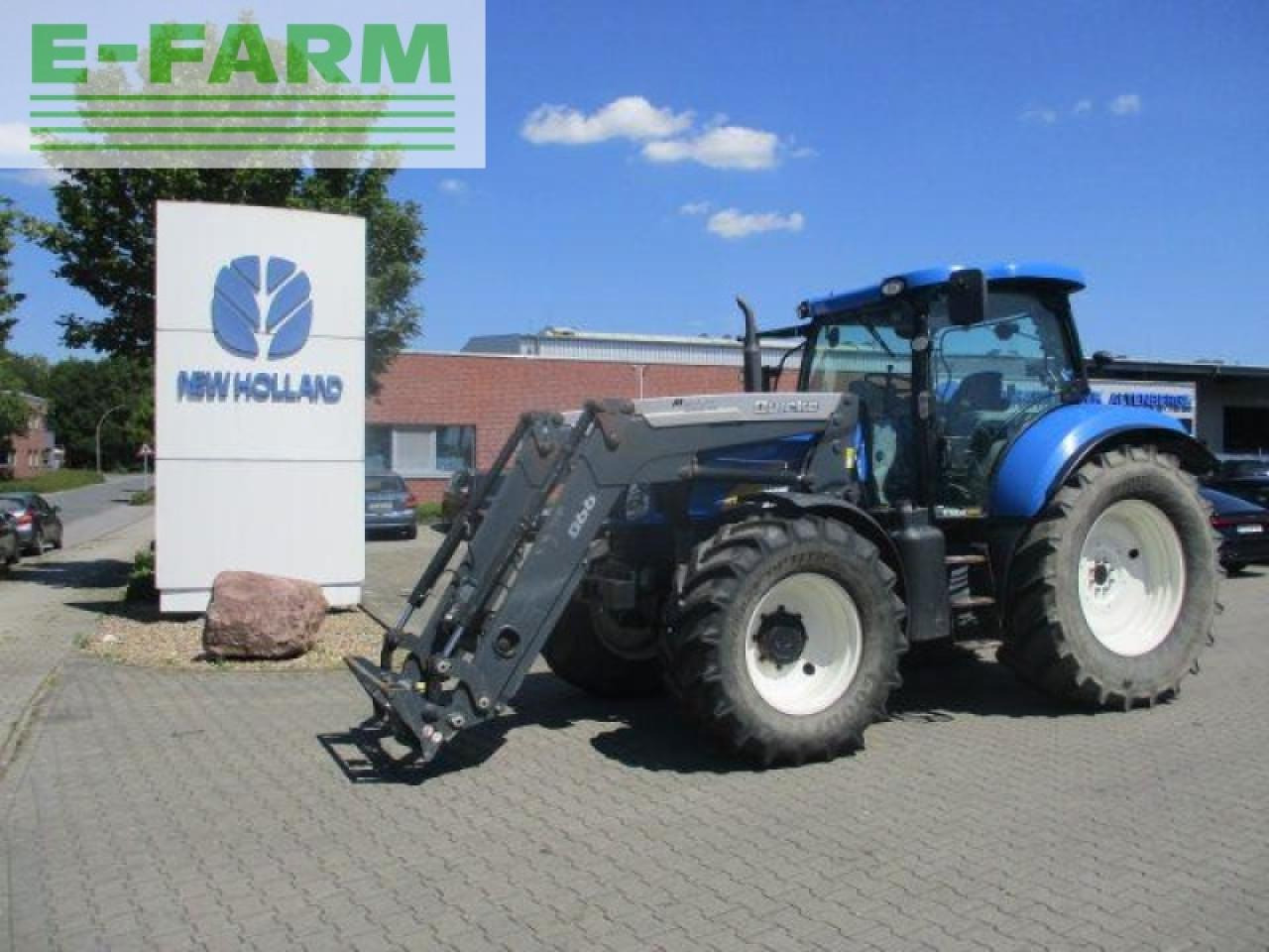 Farm tractor New Holland t6070 elite: picture 2