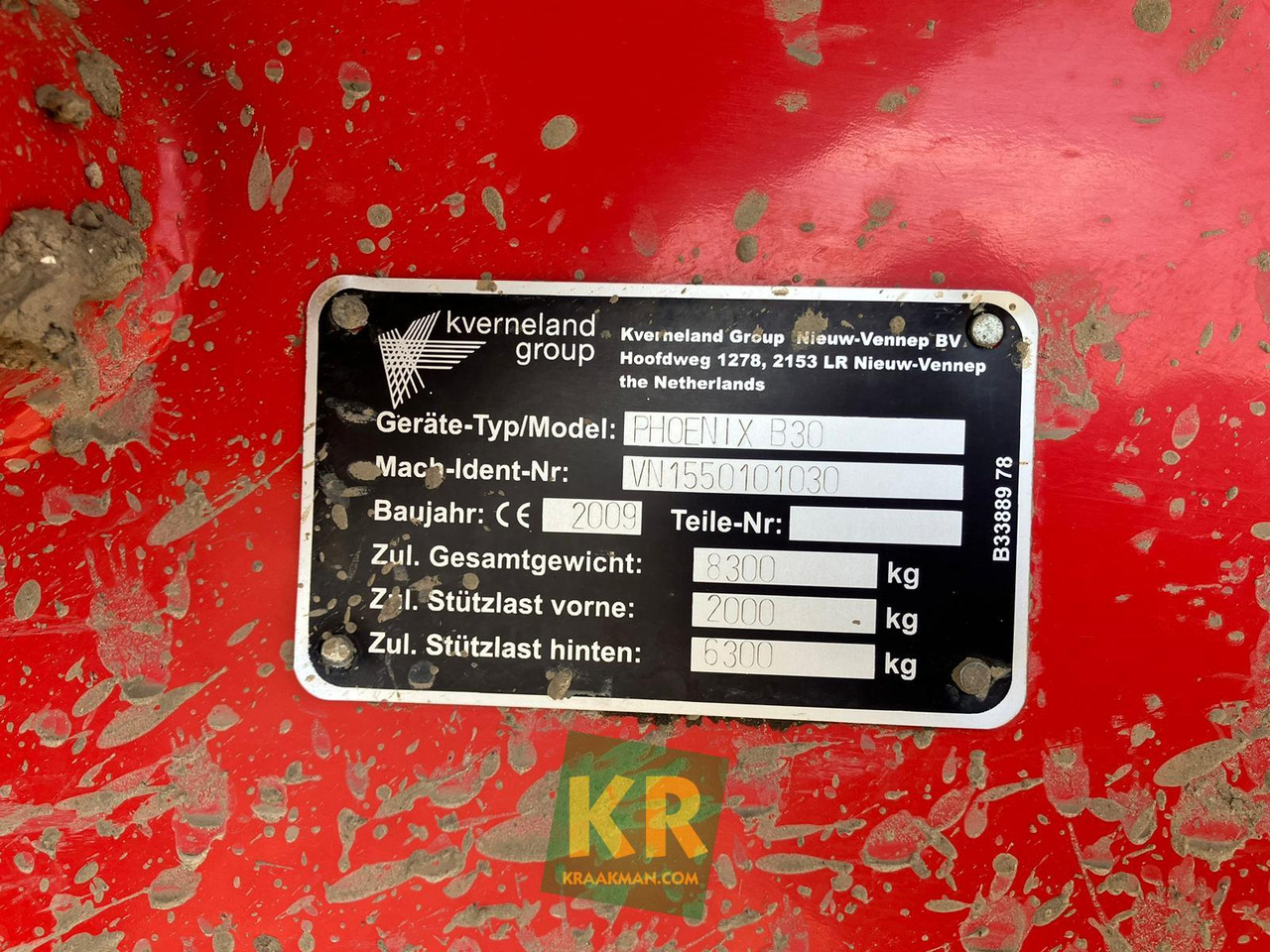 Tractor mounted sprayer Phoenix B30 33 meter Kverneland: picture 5