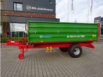 Farm tipping trailer/ Dumper Pronar Einachsdreiseitenkipper Modell 671 (7,4 to.) Auf: picture 3
