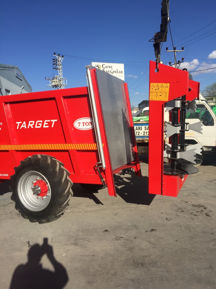 Manure spreader TARGET 10 TON HYDRAULIC PUSH MANURE SPREADER: picture 13