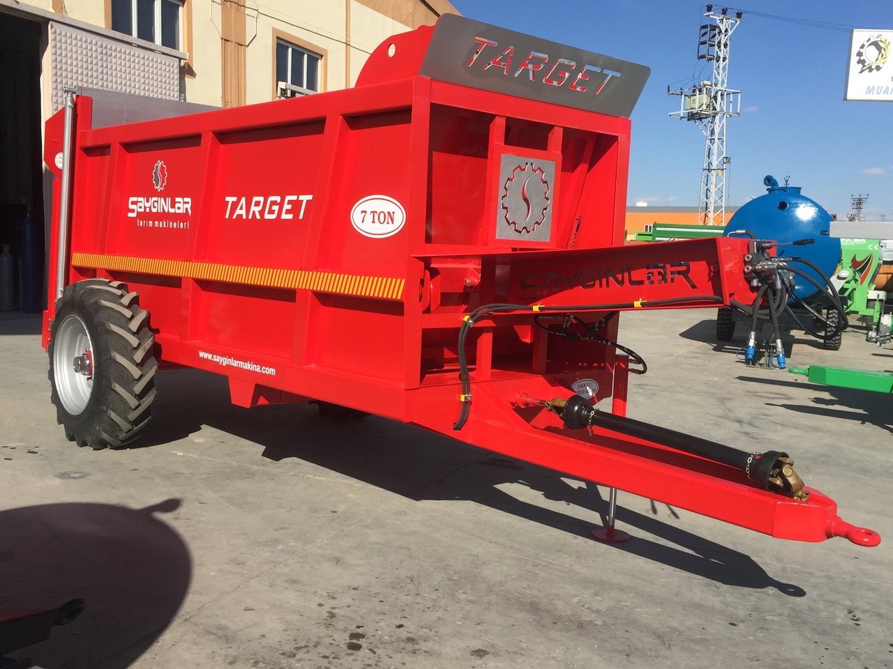 Manure spreader TARGET 10 TON HYDRAULIC PUSH MANURE SPREADER: picture 2