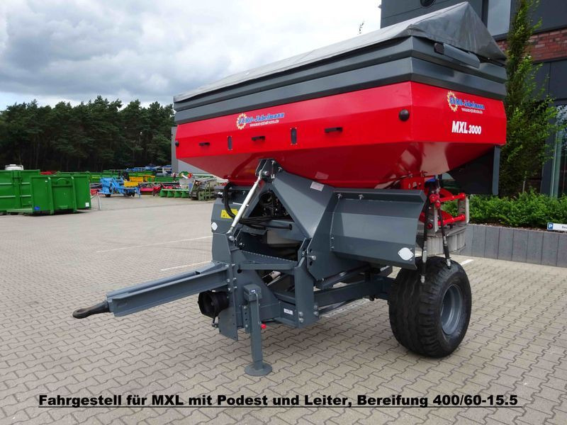 Fertilizer spreader Unia 2-Scheiben Düngerstreuer mit Fahrgestell, MXL 30: picture 6