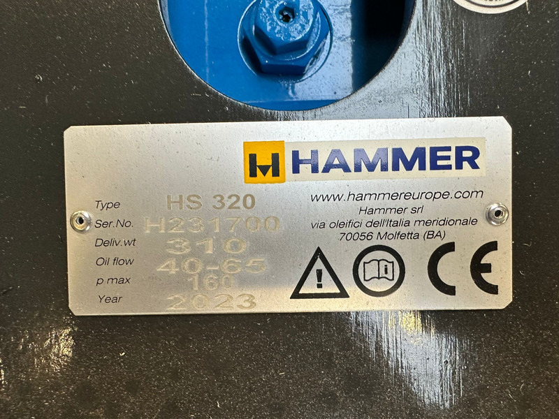 Hydraulic hammer Hammer HS320: picture 9