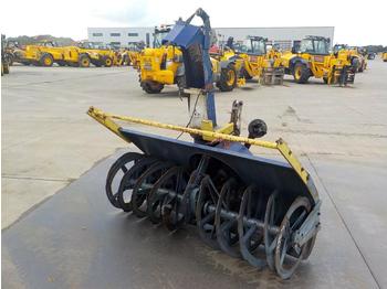 Snow blower for Municipal/ Special vehicle Kumagai PTO Driven Snow Blower to suit 3 Point Linkage: picture 1