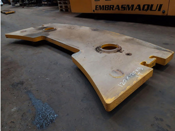 Counterweight for Construction machinery Liebherr Liebherr LTM 1050-1 counterweight 1 ton: picture 4