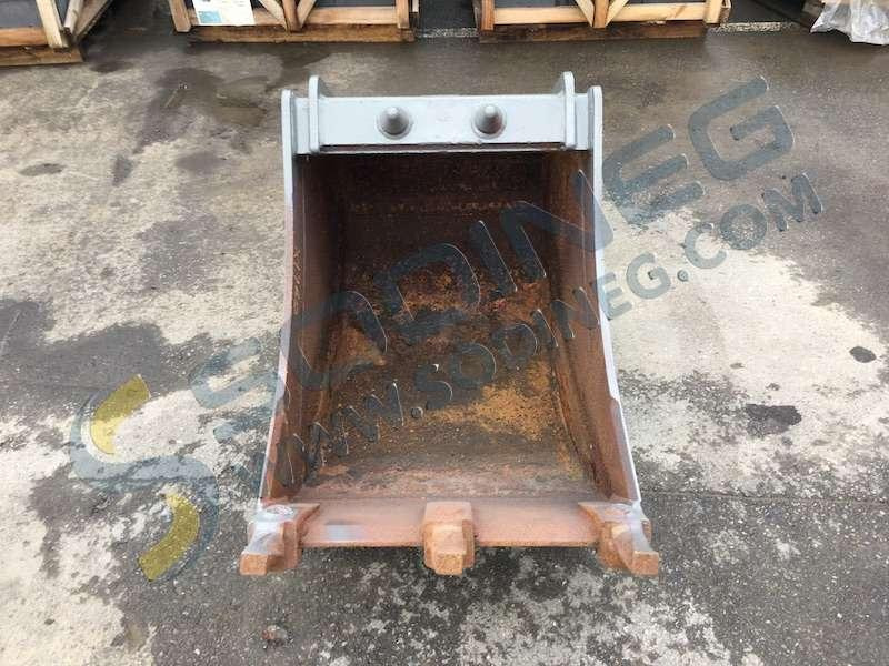 Excavator bucket for Construction machinery MECALAC 580mm - sans Dents - MECALAC 8/10/11/12: picture 3