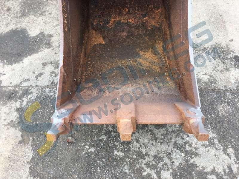 Excavator bucket for Construction machinery MECALAC 580mm - sans Dents - MECALAC 8/10/11/12: picture 2