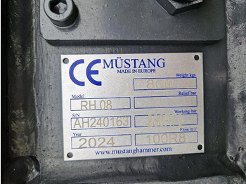Hydraulic hammer Mustang RH08 Abbruch-Pulverisierer: picture 3