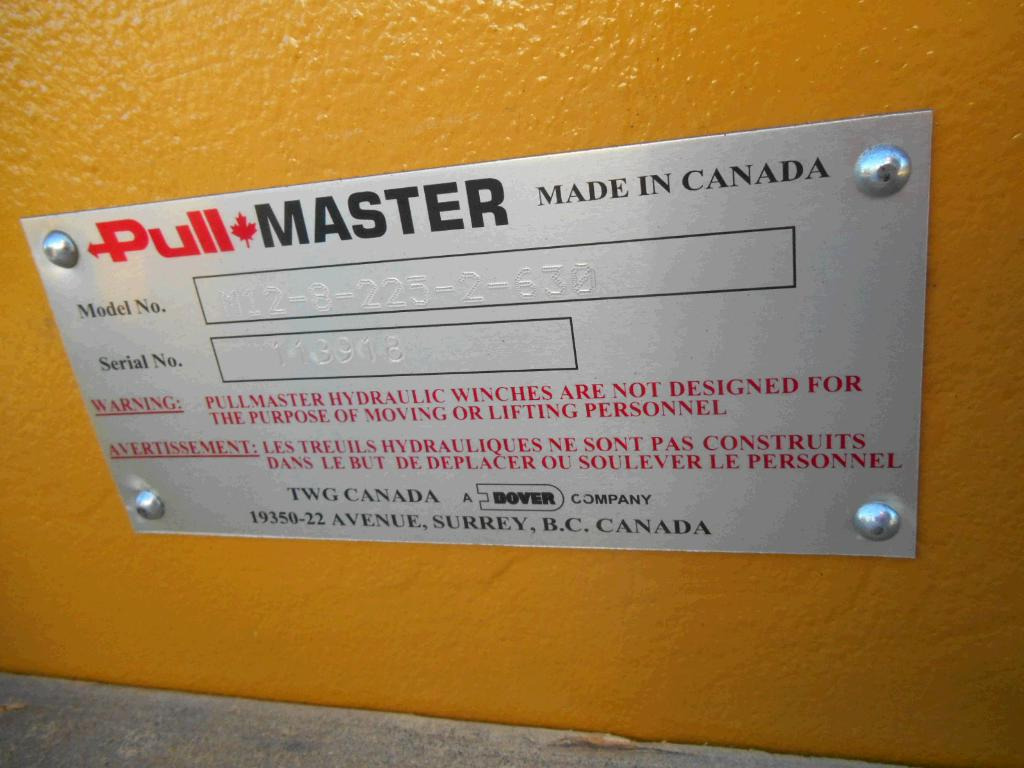 Winch for Construction machinery Pullmaster M12-8-225-2-630 - 2945778: picture 4