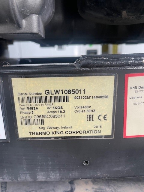 Refrigerator unit for Trailer Thermo King SLX300e-50 – # 17529: picture 3