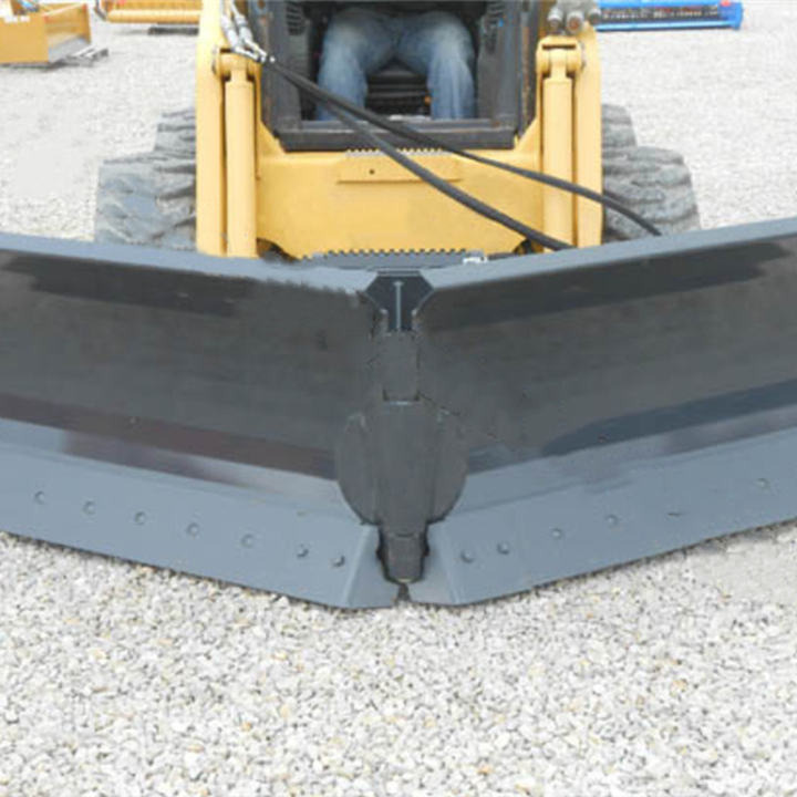 Snow plough for Construction machinery XCMG Official V Type Snow Removal Plow Blade for Skid Steer Loader: picture 4