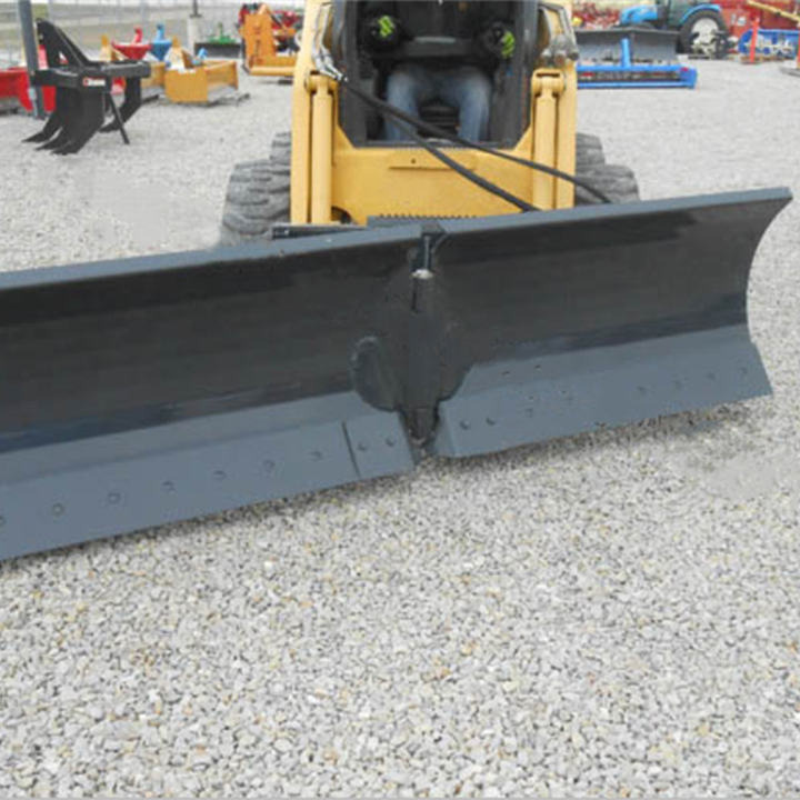 Snow plough for Construction machinery XCMG Official V Type Snow Removal Plow Blade for Skid Steer Loader: picture 5