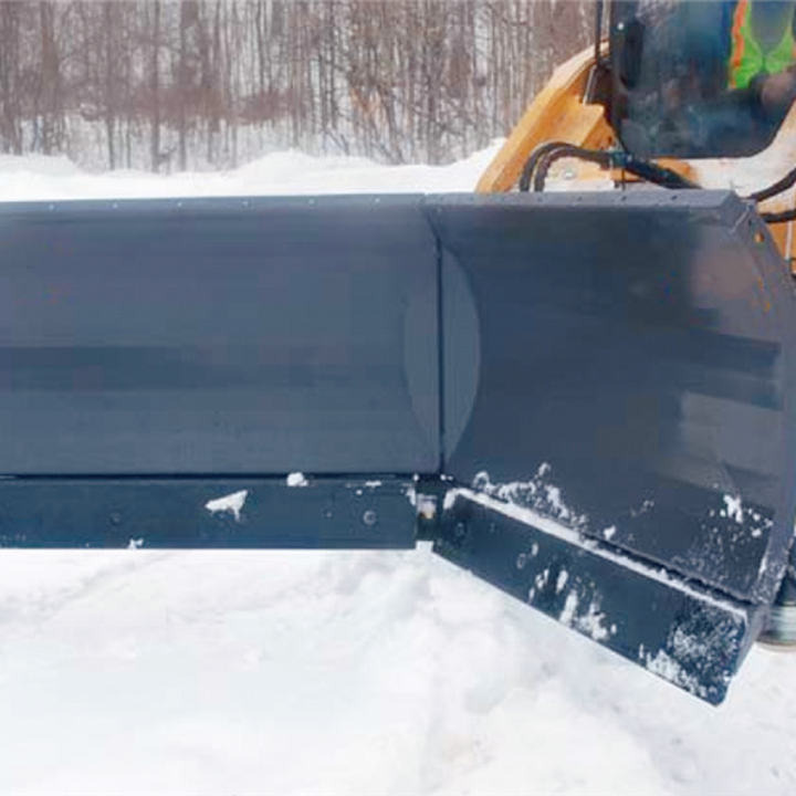 Snow plough for Construction machinery XCMG Official V Type Snow Removal Plow Blade for Skid Steer Loader: picture 6